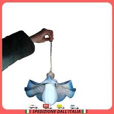 PLAFONIERA SOFFITTO VINTAGE VETRO ESTERNO INTERNO PER NEON BAGNO GARAGE CUCINA