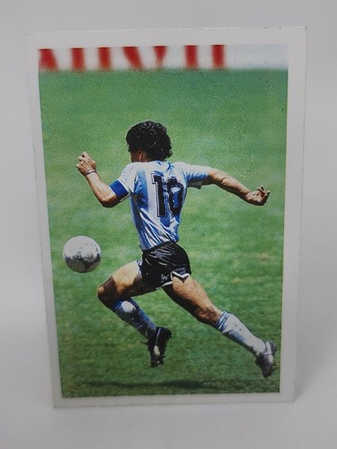 Diego maradona rookie card