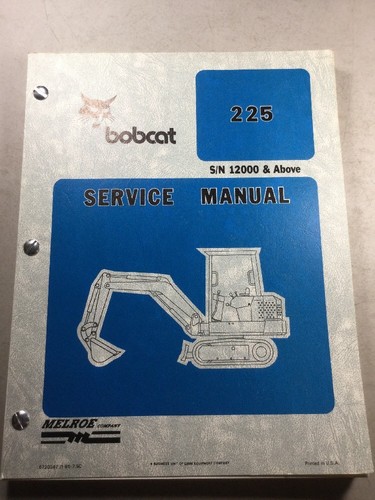 Bobcat 225 escavatore - bobcat,