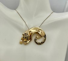 Collana con ciondolo smalto