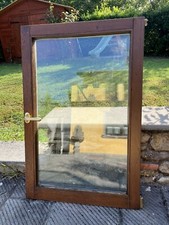 2 Finestre In Legno Di Rovere Usati