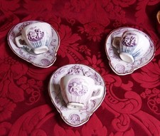 3 TAZZINE  rare e pregiate in