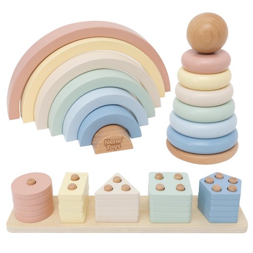 Giocattolo montessori legno - montessori,