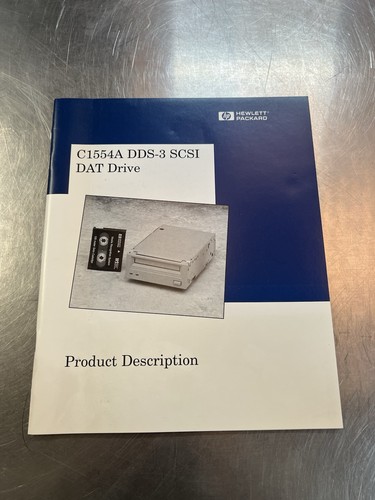 C1554a dds scsi dat drive - hp,