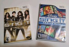 Wii Disney Sing It Family Hits