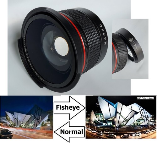 Obiettivo fisheye panoramico - obiettivo,