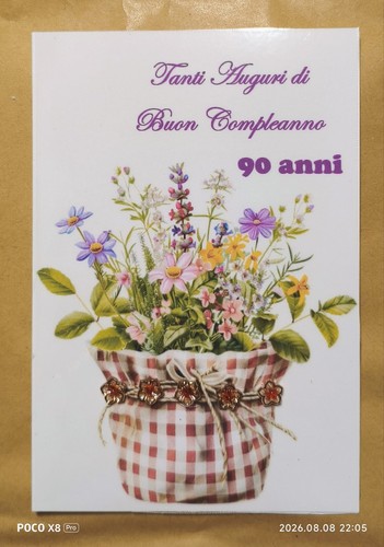 Cartolina auguri buon - cartolina,