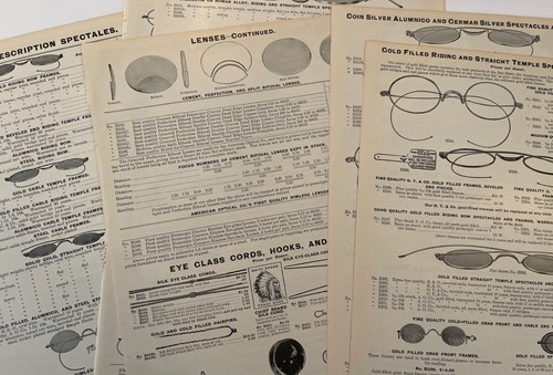 1905 pagine ottiche lotto - pagine, di