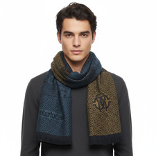Sciarpa Roberto Cavalli verde