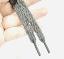 Lacci Scarpe piatti colorati Nike,Adidas,Converse 120 cm flat shoelaces Grigio