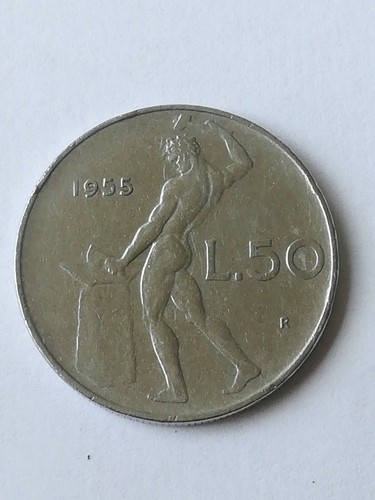 Moneta lire 1955 - moneta,