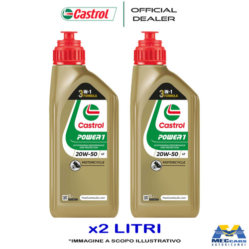 Castrol power1 20w50 olio - 4t,