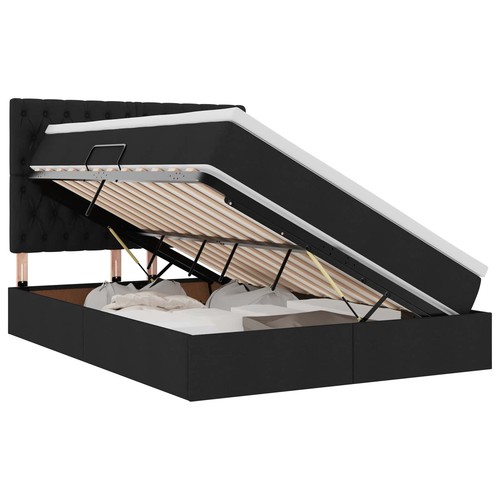 Letto con contenitore led - con, e