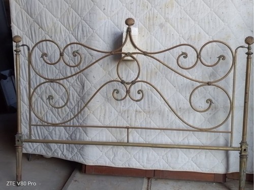 Testiera ottone stile luigi - testiera,