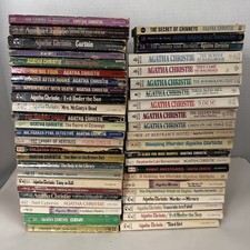 Agatha christie paperback - agatha, lot