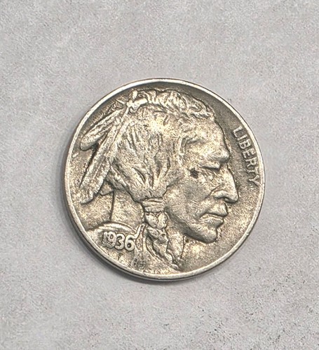 Buffalo nickel double die - buffalo,