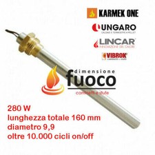 CANDELETTA RESISTENZA STUFA PELLET UNGARO - LMS - DE VILLE  SIRIUS  STIFF  1007