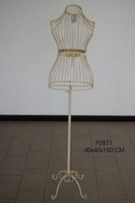 Attaccapanni manichino in ferro battuto antichizzato