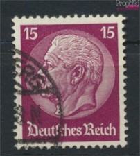 Tedesco Empire 488, con rare Filigrana Cialde usato 1933 Hindenburg (9671126