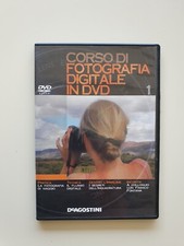 DVD Corso di fotografia digitale in dvd n.1 De Agostini Pratica tecnica *