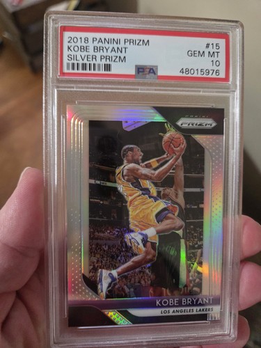 2018 panini prizm 15 kobe - panini, #15