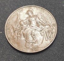 Rara moneta francia 10 - da,