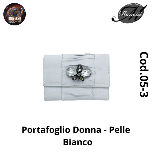Portafoglio donna pelle - -, pelle-
