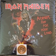 Iron Maiden - Arnhem! Run For Your Lives! 3LP Colored Vinyl With 16 Page Booklet