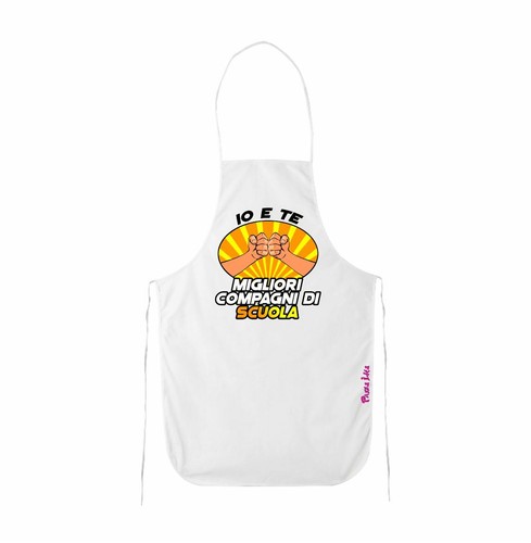 Grembiule cucina scritta - scritta, e
