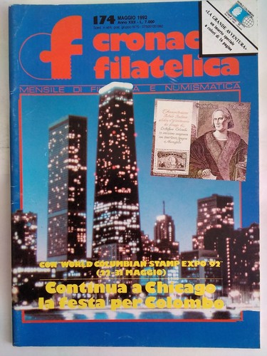 Cronaca filatelica 174 1992 - cronaca,