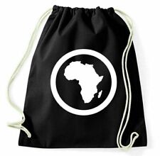 Zaino Sportivo Con Logo Mappa Del Continente Africano