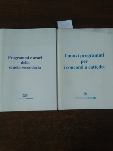 Nuovi programmi per i - i,