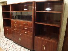 Set mobili ufficio anni 50 con scrivania e libreria