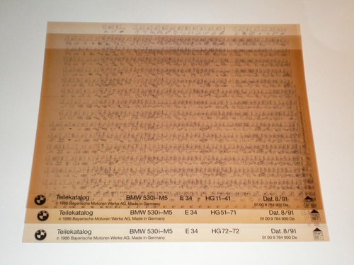 Microfiche catalogo ricambi - microfiche,