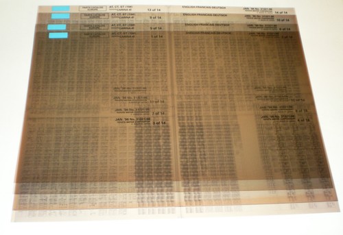 Microfiche catalogo ricambi - microfiche,