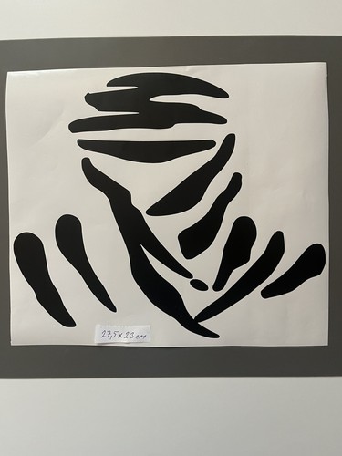 Adesivi dakar 27x23cm - dakar, pz.