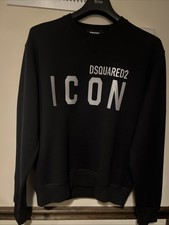 DSQUARED ICON Black Sweatshirt