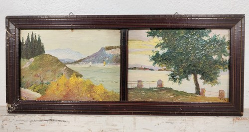 Antico quadro dipinto olio - antico,