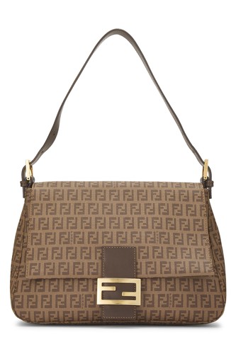 Fendi brown zucchino coated - fendi,