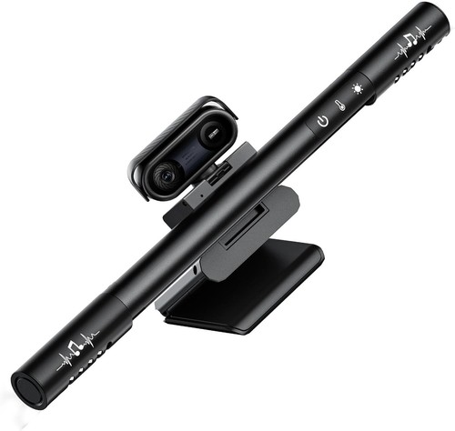Webcam con luce anello - webcam,