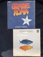 Venditti Antonello Sotto Il Segno Dei Pesci /grazie Roma 2x 45 Rpm