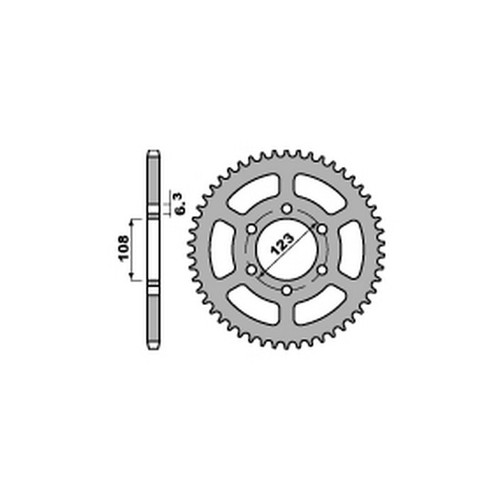 Pbr 4412 corona trasmissione - 4412,