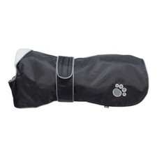 Impermeabile per cani Trixie Orleans nero cappottino cane antipioggia kway dog