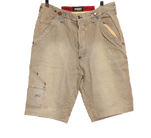 Bermuda jaggy rivettato con - rivettato,