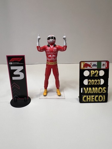 Figurina sergio checo perez - figurina, "checo"