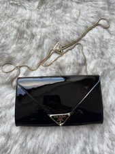 Borsa PRADA Saffiano in pelle verniciata | nera | busta con logo triangolo prezzo consigliato £ 1500