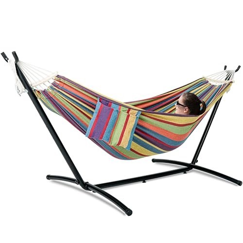 Hamaca con soporte base - con, para