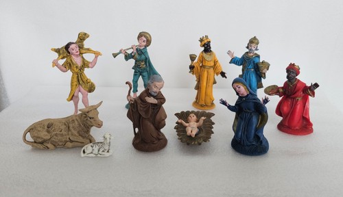 Vintage christmas nativity - vintage,