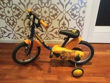 Bicicletta bambino Decathlon con rotelle - 12 pollici - da 2 a 5 anni 
