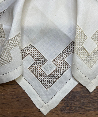 Pizzo antico fazzoletto - antico,